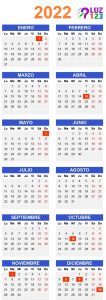 Días Feriadas 2022